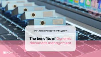 Implementing the Knowledge Management System with dynamic document management