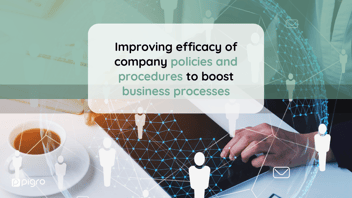 How to measure the effectiveness of company policies and procedures to reach business process improvement